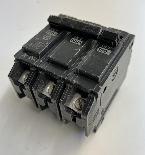 THQB32100 GE 100 Amp 240V 3 Pole Bolt On Circuit Breaker New