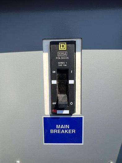 Square D 225A Main Breaker Panel 208/120V Surge Protector Surgelogic TVS2XGA1P