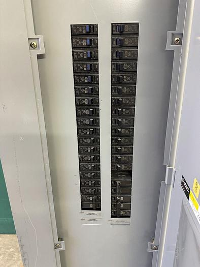 Used AQF3424MTX GE 400 Amp Main Lug Only Breaker Panel 208/120V Sub Feed MLO 42 Crk