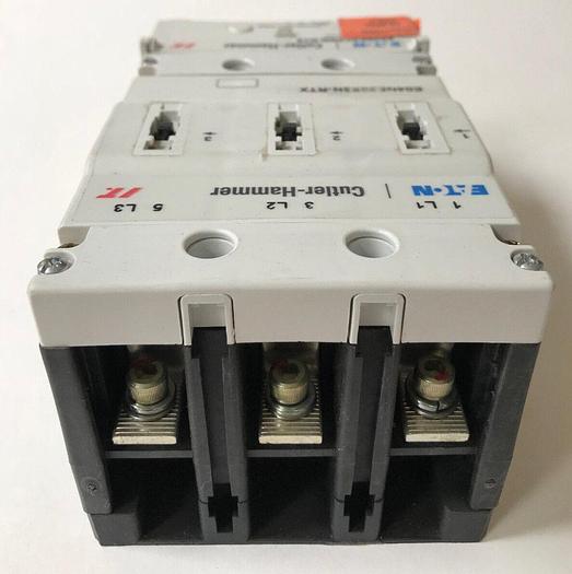 E04NE20X3N-RTX Eaton 200 Amp 600V E02NEXCXNN-RTX 24VDC IEC E-Frame Contactor