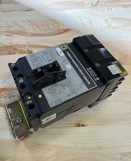 Used FA34070 Square D 70 Amp 480V 3 Pole 18kA@480V ILine Circuit Breaker
