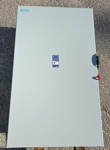 HF367N Siemens 800 Amp 600V 3 Pole Fusible Indoor Rated Disconnect Switch New