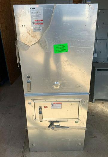 CTAT426NCM8CH Cutler Hammer 600 Amp 240V CT Cabinet N3R Meter Main Meter Stack