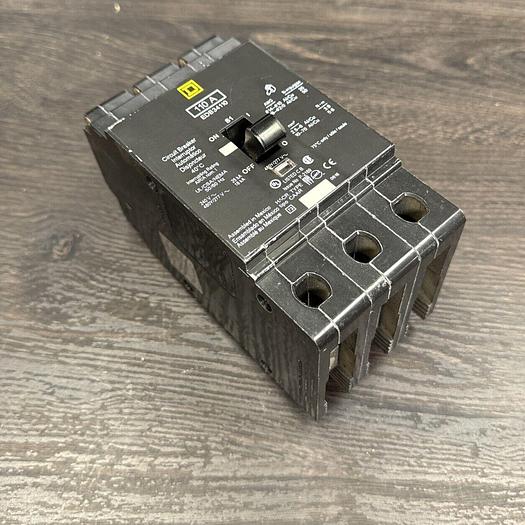 EDB34110 Square D 110 Amp 480V 3 Pole 18kA@480V Bolt On Circuit Breaker New