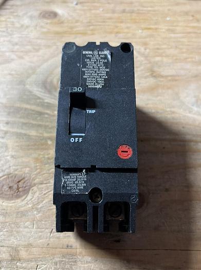 Used TEY230 GE 30 Amp 2 Pole Bolt On Circuit Breaker