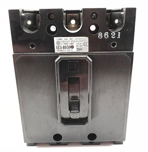 EE3B030 ITE / Siemens 30 Amp 240V 3 Pole Bolt On Circuit Breaker
