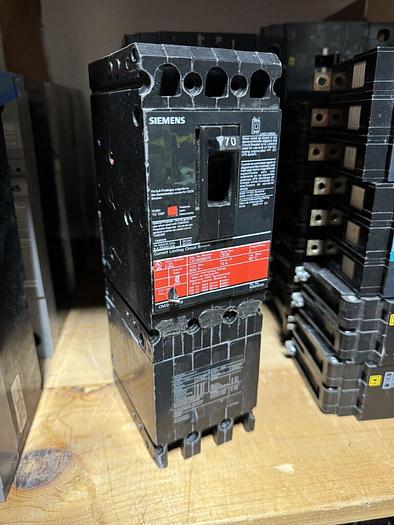 CED63B070 Siemens 70 Amp 600V 200kA@480V 3 Pole Bolt On Circuit Breaker New 783643210721