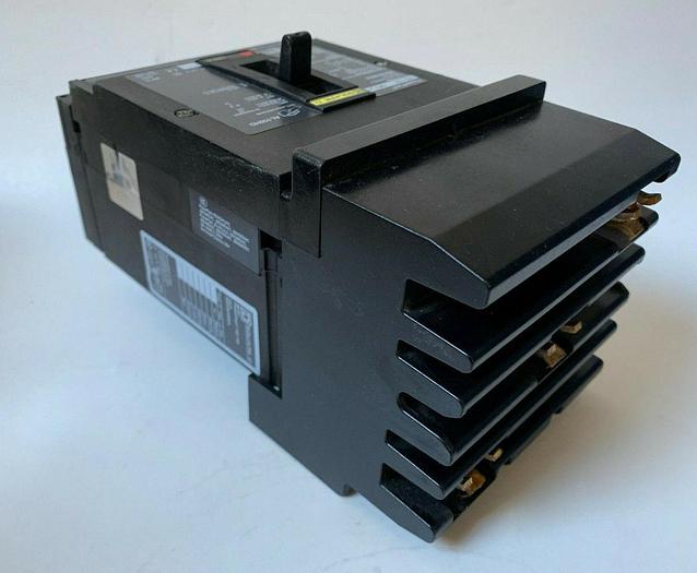 HDA36100SA Square D 100 Amp 600V 3 Pole 18kA@480V with 120V Shunt Trip New