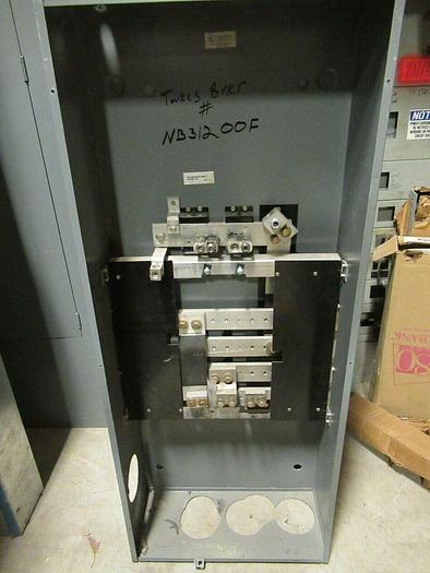 Used M3CB12 Challenger Cutler Hammer 1200 Amp 240V 3PH 4W Meter Main Meter Stack