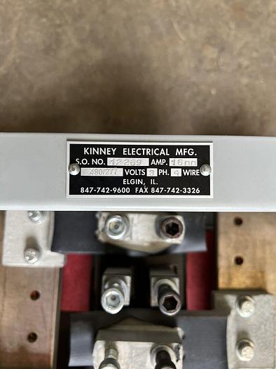 Used Kinney Electrical 800 Amp Copper Circuit Breaker Hardware Kit MDL3800 HMDL3800