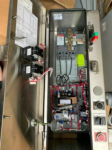 GE Size 0 Combination Motor Starter Type 4X Stainless Steel CR487B494MBF02211