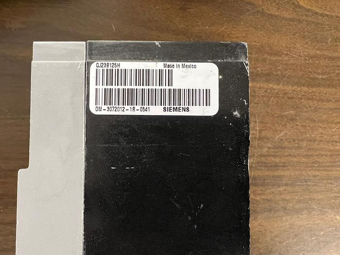 QJ23B125H Siemens 125 Amp 240V 3 Pole 42K Rated Bolt On Circuit Breaker New