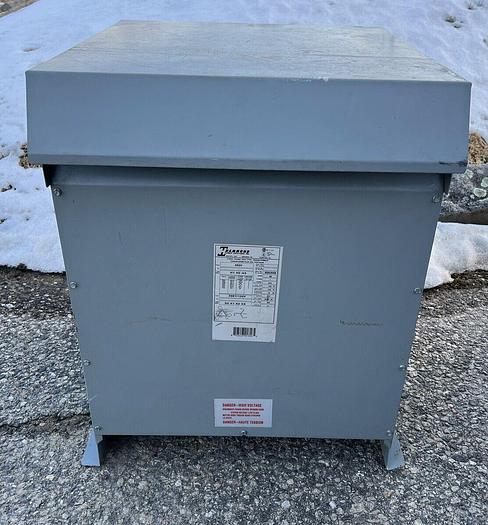 Used 45KVA Hammond MK045KB 480 208 /120V Transformer 45 KVA 3 Phase 408X208/120