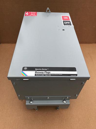 SB463RG GE General Electric 100 Amp 600V 3 Pole 4 Wire Ground SB Bus Plug New