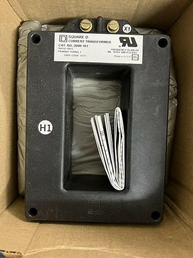 260R-151 Square D current Transformer Ratio 150:5 New