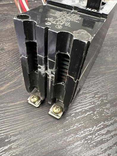 Used TEY270 GE 70 Amp 480V 2 Pole Bolt On Circuit Breaker TEYASAB Aux Switch