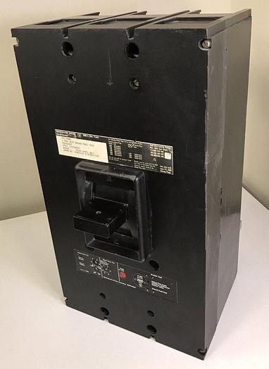 Refurbished PCG32000F Westinghouse 2000 Amp 600V 3 Pole Ground Fault BoltOn Circuit Breaker