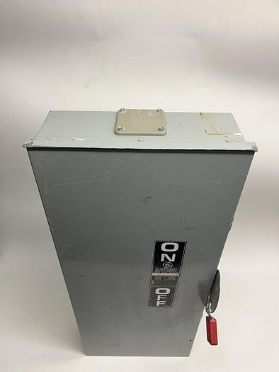 Used TH3364R GE 200 Amp 600V 3P 4W Fusibel Nema 3R Outdoor Disconnect 783164009149