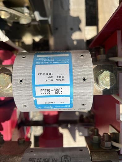 Westinghouse DSL206 800 Amp 600V Current Limiter 6DSL-B2000