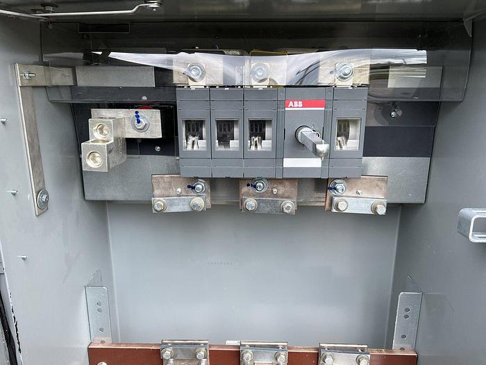 Used RG4640THPS ABB GE 400 Amp 600V 3P4W Fusible Bus Plug ReliaGear