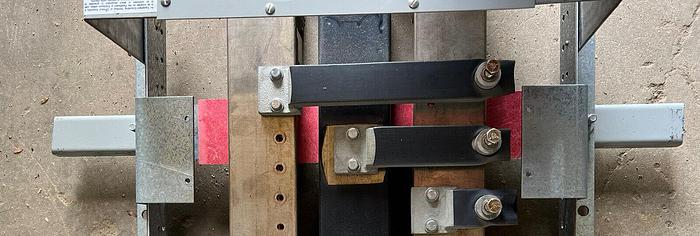 Used Kinney Electrical 800 Amp Copper Circuit Breaker Hardware Kit MDL3800 HMDL3800