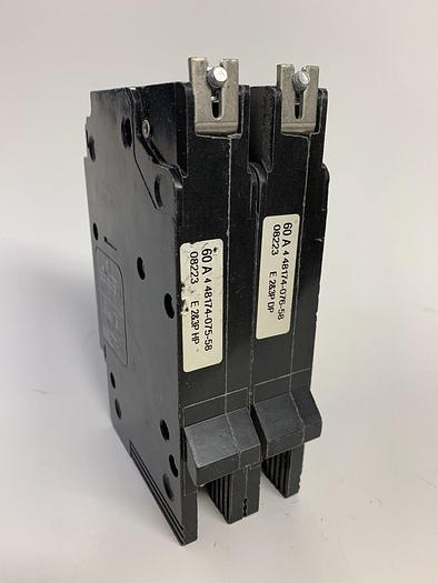 EDB24060 Square D 60 Amp 480V 2 Pole Bolt On Circuit Breaker New