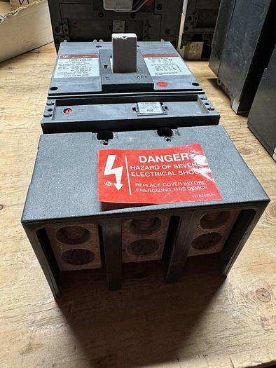 Used SGLA36AT0400 GE 400 Amp 480V 65K Rated 3 Pole Bolt On Circuit Breaker