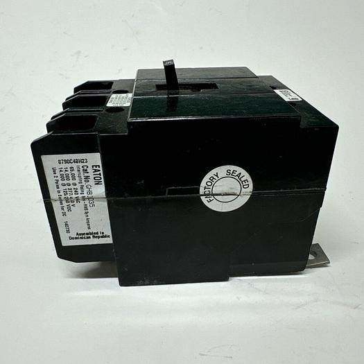 Used GHB3035 EATON 35 Amp 480V 3P Bolt On Circuit Breaker 120V Shunt Trip New