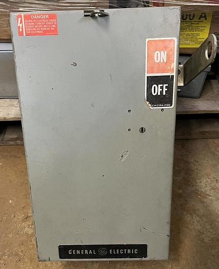 Used FVK463R GE Bus Plug 100 Amp 600V 3 Phase 4 Wire Fusible Type FVK 783175003037
