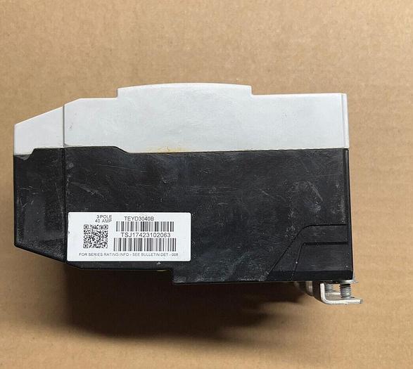 Used TEYD3040B GE 40 Amp 480V 3 Pole Bolt On Circuit Breaker New