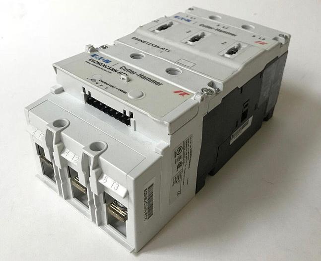 E04NE12X3N-RTX Eaton 125 Amp 600V IT Contactor E02NEXCXNN-RTX Coil Controller