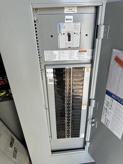 Cutler Hammer PRL1A 100 Amp Main Breaker Panel 208/120V 3P4W Nema 1 Panelboard