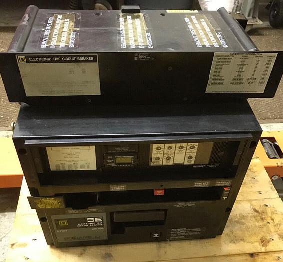 Used SED363000LSG Square D 3000 Amp 600V Drawout Micrologic Series B LSIG Trip Unit