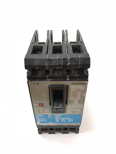 Used ED43B090 Siemens 90 Amp 480V 3 Pole Bolt On Molded Case Circuit Breaker