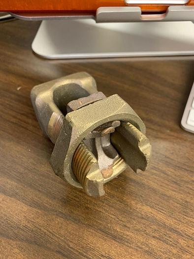 Lot of 3 KS39 Burndy Split Bolt Connector Run 750 TAP 4/0-750 New