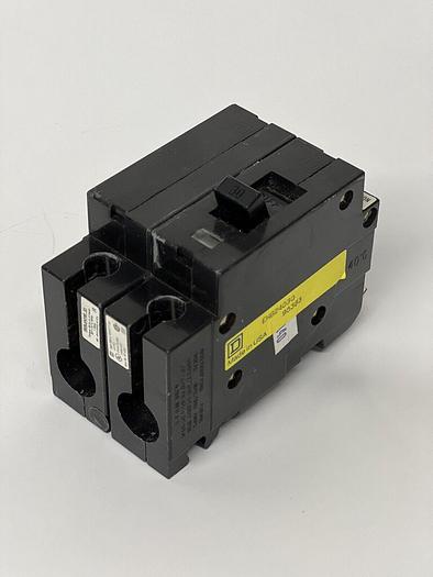 Used EHB24030 Square D 30 Amp 480/277V 2 Pole Bolt On Circuit Breaker