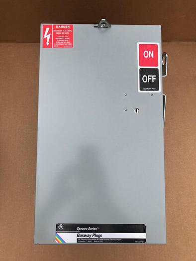 SB463RG GE General Electric 100 Amp 600V 3 Pole 4 Wire Ground SB Bus Plug New