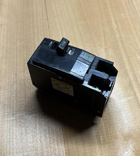Used Up To 57: QO2110VH Square D 110 Amp 240V 2 Pole Plug In Circuit Breaker
