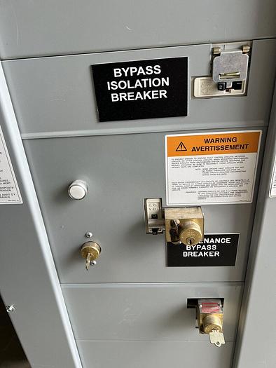 Used Cutler Hammer PRL4 Panelboard Maintenance Bypass Transfer Switch