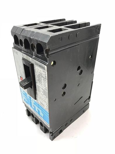 Used ED43B090 Siemens 90 Amp 480V 3 Pole Bolt On Molded Case Circuit Breaker