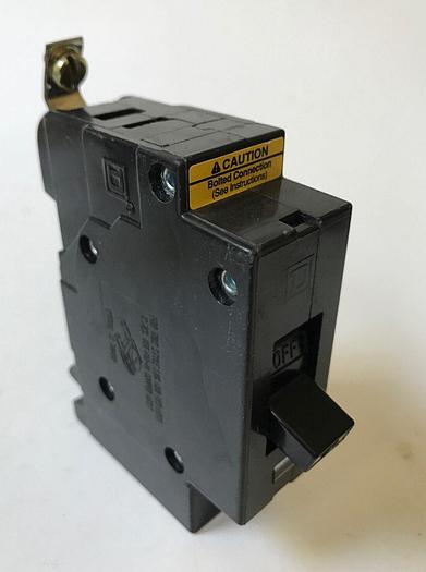 Used EHB14020 Square D 20 Amp 277V 1 Pole Bolt On Circuit Breaker