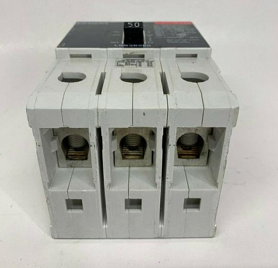 Used LGB3B050 Siemens 50 Amp 480V 65K 3 Pole Bolt On Circuit Breaker LGB3B050B 887621220280