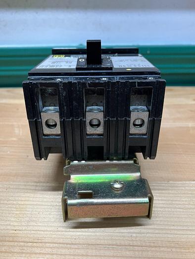 Used FH36100 Square D 100 Amp 600V 3 Pole I-Line Plug in Circuit Breaker
