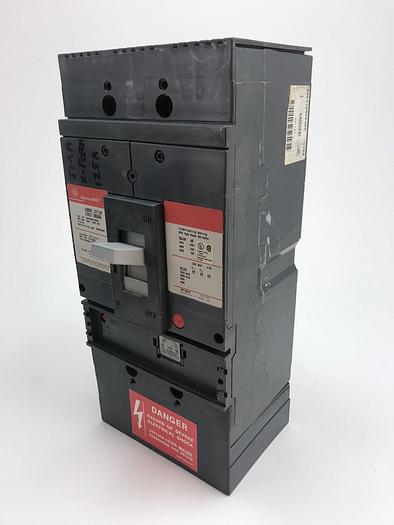Used SGPA36AT0400 GE 400 Amp 600V 3 Pole Bolt On Circuit Breaker 100KA@480V Spectra