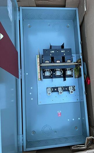 TH3325 GE 400 Amp 240V 3 Pole Fusible Indoor Rated Disconnect Switch New