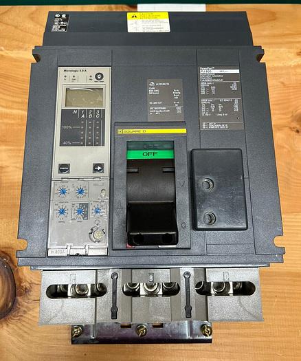 PJA36080CU43A Square D 800 Amp 600V 3 Pole 65K 100% Rated I-Line Circuit Breaker