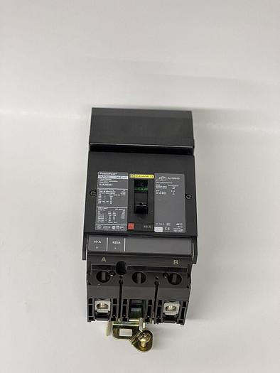 HJA260401 Square D 40 Amp 600V 2 Pole 65K Rated I-Line Circuit Breaker New