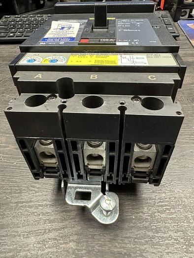 HJA36100M73 Square D 100 Amp 600V MCP I-Line Circuit Breaker New