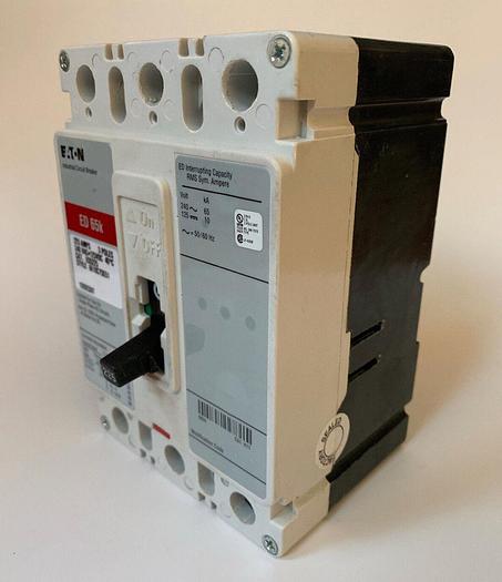 Used ED3225 Cutler Hammer 225 Amp 240V 3 Pole Bolt On Circuit Breaker