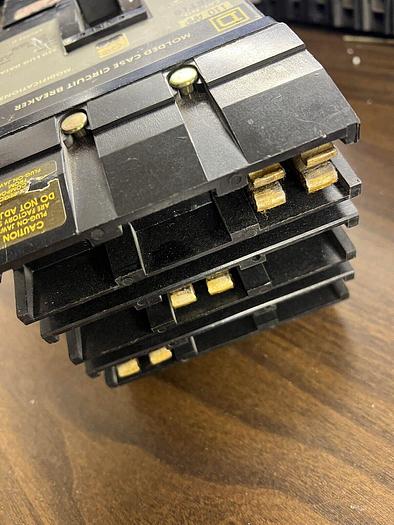 Used KH36110 Square D 110 Amp 600V 3 Pole ILine Circuit Breaker